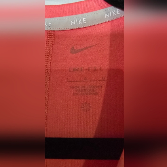 Nike Pink Racerback Tank Top - Picture 3 of 3